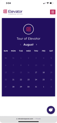 booking calendar