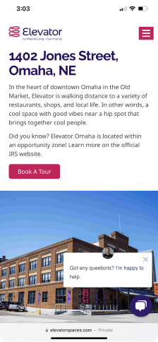 Elevator spaces - home page